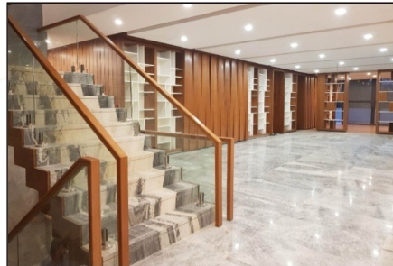 DKS Residence interior staircase